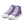 Charger l&#39;image dans la galerie, Original Asexual Pride Colors Purple High Top Shoes - Men Sizes
