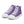 Carica l&#39;immagine nel Visualizzatore galleria, Casual Asexual Pride Colors Purple High Top Shoes - Men Sizes
