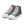 Load image into Gallery viewer, Classic Bisexual Pride Colors Gray High Top Shoes - Men Sizes
