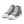 Load image into Gallery viewer, Classic Transgender Pride Colors Gray High Top Shoes - Men Sizes
