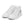Cargar imagen en el visor de la galería, Trendy Agender Pride Colors White High Top Shoes - Men Sizes
