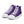 Cargar imagen en el visor de la galería, Trendy Genderfluid Pride Colors Purple High Top Shoes - Men Sizes
