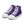 Carica l&#39;immagine nel Visualizzatore galleria, Modern Genderfluid Pride Colors Purple High Top Shoes - Men Sizes
