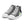 Load image into Gallery viewer, Agender Pride Colors Modern Gray High Top Shoes - Men Sizes
