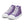 Carica l&#39;immagine nel Visualizzatore galleria, Classic Asexual Pride Colors Purple High Top Shoes - Men Sizes
