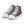 Load image into Gallery viewer, Bisexual Pride Colors Modern Gray High Top Shoes - Men Sizes
