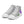 Cargar imagen en el visor de la galería, Genderqueer Pride Colors Modern Gray High Top Shoes - Men Sizes
