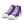 Laden Sie das Bild in den Galerie-Viewer, Genderqueer Pride Colors Modern Purple High Top Shoes - Men Sizes
