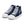 Laden Sie das Bild in den Galerie-Viewer, Transgender Pride Modern Navy High Top Shoes
