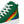 Carica l&#39;immagine nel Visualizzatore galleria, Gay Pride Colors Original Green High Top Shoes - Men Sizes
