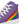 Cargar imagen en el visor de la galería, Gay Pride Colors Original Purple High Top Shoes - Men Sizes
