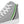 Charger l&#39;image dans la galerie, Classic Aromantic Pride Colors Gray High Top Shoes - Men Sizes
