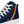 Load image into Gallery viewer, Classic Gay Pride Colors Navy High Top Shoes - Men Sizes
