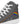 Load image into Gallery viewer, Trendy Gay Pride Colors Gray High Top Shoes - Men Sizes
