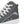 Charger l&#39;image dans la galerie, Trendy Transgender Pride Colors Gray High Top Shoes - Men Sizes
