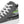 Load image into Gallery viewer, Modern Agender Pride Colors Gray High Top Shoes - Men Sizes
