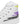 Load image into Gallery viewer, Modern Non-Binary Pride Colors White High Top Shoes - Men Sizes
