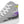 Carregar imagem no visualizador da galeria, Modern Non-Binary Pride Colors Gray High Top Shoes - Men Sizes
