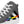 Cargar imagen en el visor de la galería, Ally Pride Colors Modern Gray High Top Shoes - Men Sizes
