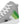 Load image into Gallery viewer, Aromantic Pride Colors Modern Gray High Top Shoes - Men Sizes

