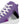 Cargar imagen en el visor de la galería, Asexual Pride Colors Modern Purple High Top Shoes - Men Sizes
