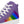 Carica l&#39;immagine nel Visualizzatore galleria, Gay Pride Colors Modern Purple High Top Shoes - Men Sizes
