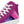 Cargar imagen en el visor de la galería, Omnisexual Pride Colors Modern Violet High Top Shoes - Men Sizes

