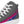 Load image into Gallery viewer, Bisexual Pride Modern High Top Gray Shoes
