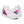Carregar imagem no visualizador da galeria, Bisexual Pride Colors Original White High Top Shoes - Men Sizes

