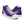 Carregar imagem no visualizador da galeria, Genderqueer Pride Colors Original Purple High Top Shoes - Men Sizes
