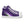Carica l&#39;immagine nel Visualizzatore galleria, Genderqueer Pride Colors Original Purple High Top Shoes - Men Sizes
