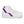 Charger l&#39;image dans la galerie, Original Bisexual Pride Colors White High Top Shoes - Men Sizes
