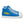 Cargar imagen en el visor de la galería, Casual Intersex Pride Colors Blue High Top Shoes - Men Sizes
