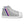 Cargar imagen en el visor de la galería, Classic Genderfluid Pride Colors Gray High Top Shoes - Men Sizes
