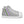 Load image into Gallery viewer, Classic Genderqueer Pride Colors Gray High Top Shoes - Men Sizes
