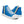 Charger l&#39;image dans la galerie, Classic Non-Binary Pride Colors Blue High Top Shoes - Men Sizes
