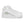 Cargar imagen en el visor de la galería, Trendy Agender Pride Colors White High Top Shoes - Men Sizes
