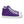 Charger l&#39;image dans la galerie, Trendy Bisexual Pride Colors Purple High Top Shoes - Men Sizes
