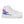 Carregar imagem no visualizador da galeria, Modern Bisexual Pride Colors White High Top Shoes - Men Sizes
