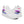 Cargar imagen en el visor de la galería, Modern Genderfluid Pride Colors White High Top Shoes - Men Sizes
