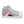 Load image into Gallery viewer, Genderfluid Pride Colors Modern Gray High Top Shoes - Men Sizes

