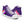 Charger l&#39;image dans la galerie, Genderfluid Pride Colors Modern Purple High Top Shoes - Men Sizes
