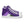 Carregar imagem no visualizador da galeria, Genderqueer Pride Colors Modern Purple High Top Shoes - Men Sizes
