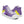 Carregar imagem no visualizador da galeria, Non-Binary Pride Colors Modern Purple High Top Shoes - Men Sizes
