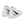 Cargar imagen en el visor de la galería, Asexual Pride Colors Original White High Top Shoes - Men Sizes
