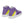 Laden Sie das Bild in den Galerie-Viewer, Non-Binary Pride Colors Modern Purple High Top Shoes - Men Sizes
