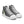 Carregar imagem no visualizador da galeria, Agender Pride Colors Original Gray High Top Shoes - Men Sizes
