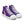 Carregar imagem no visualizador da galeria, Genderfluid Pride Colors Original Purple High Top Shoes - Men Sizes
