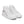 Load image into Gallery viewer, Trendy Asexual Pride Colors White High Top Shoes - Men Sizes
