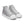 Charger l&#39;image dans la galerie, Trendy Asexual Pride Colors Gray High Top Shoes - Men Sizes
